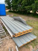 Qty Insulated Roofing Sheets & Roof Caps