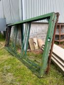 4No. Steel Barn Door Frames