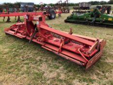 Lely Terra 4m power harrow with rear tooth packer, linkage mounted, PTO driven