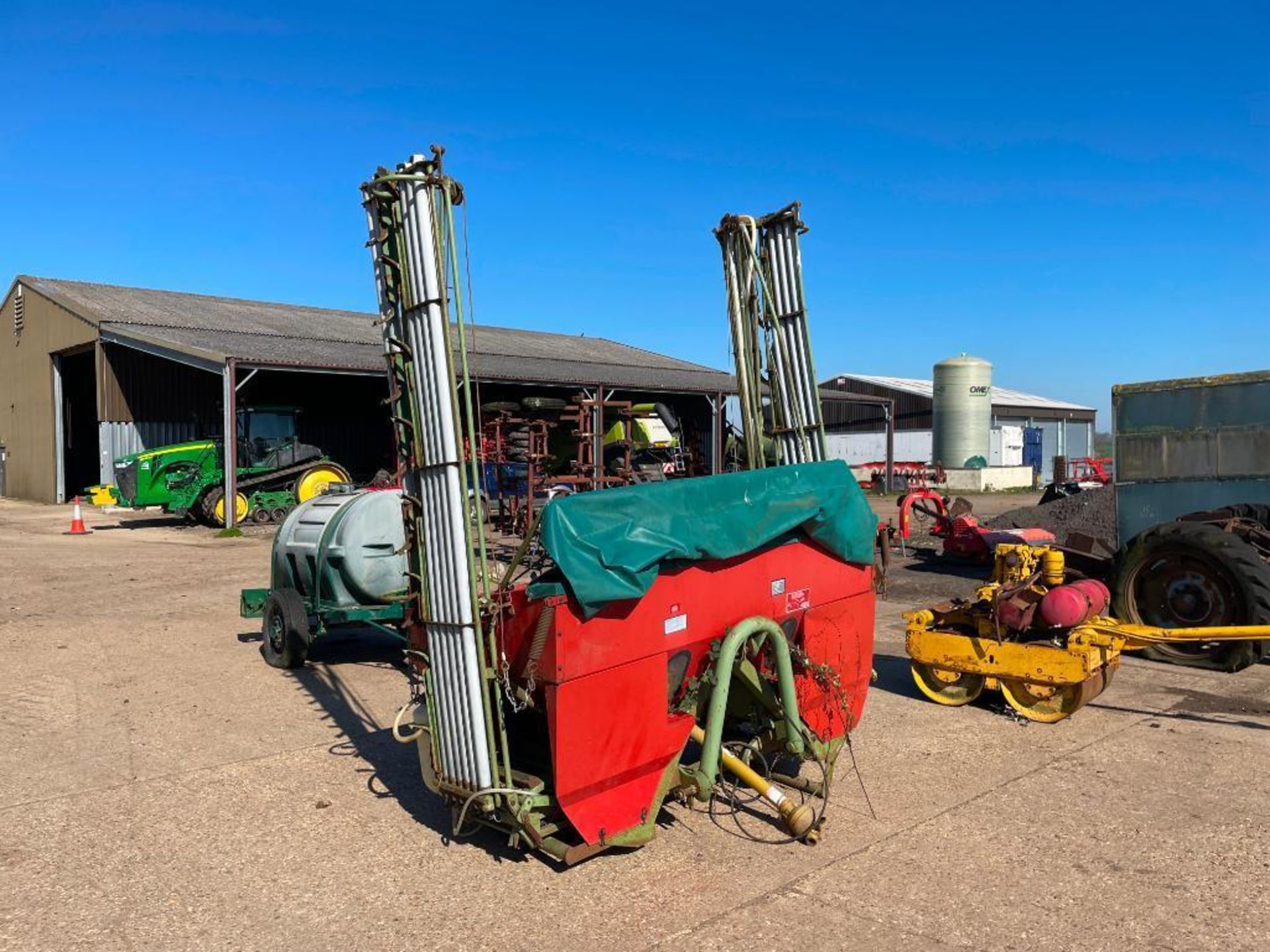 Nodet Gougis DPS 12m boom spreader, PTO driven, linkage mounted - Image 4 of 4