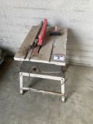 Rexon table saw, single phase. Model No: BT2504AE