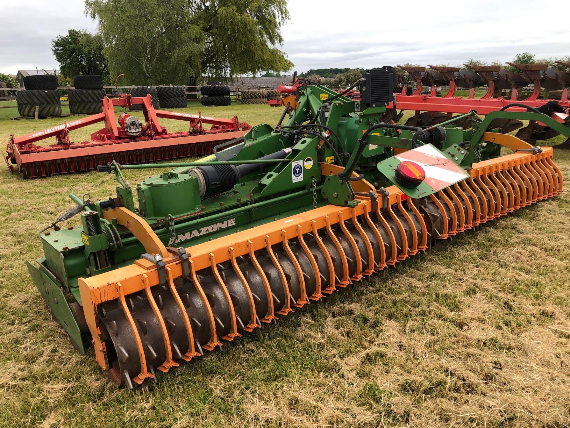 2014 Amazone KG5001-2 power harrow with rear tooth packer. Serial No: KG00062299 - Image 3 of 4