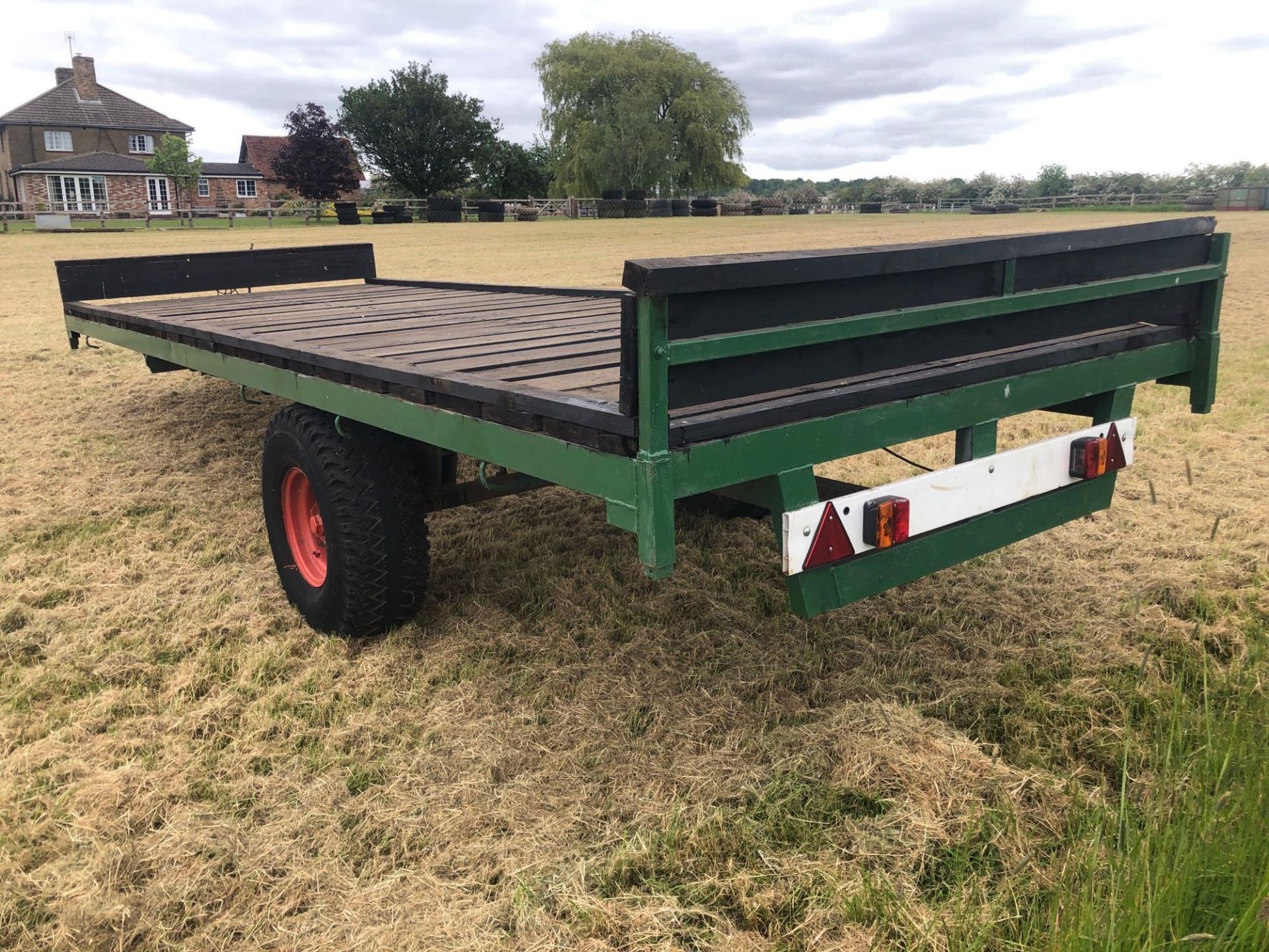 20ft single axle bale trailer - Image 4 of 4