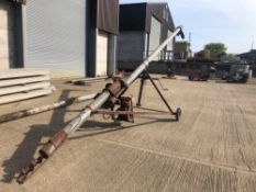 30ft grain trolley auger 6", petrol engine, spares or repairs