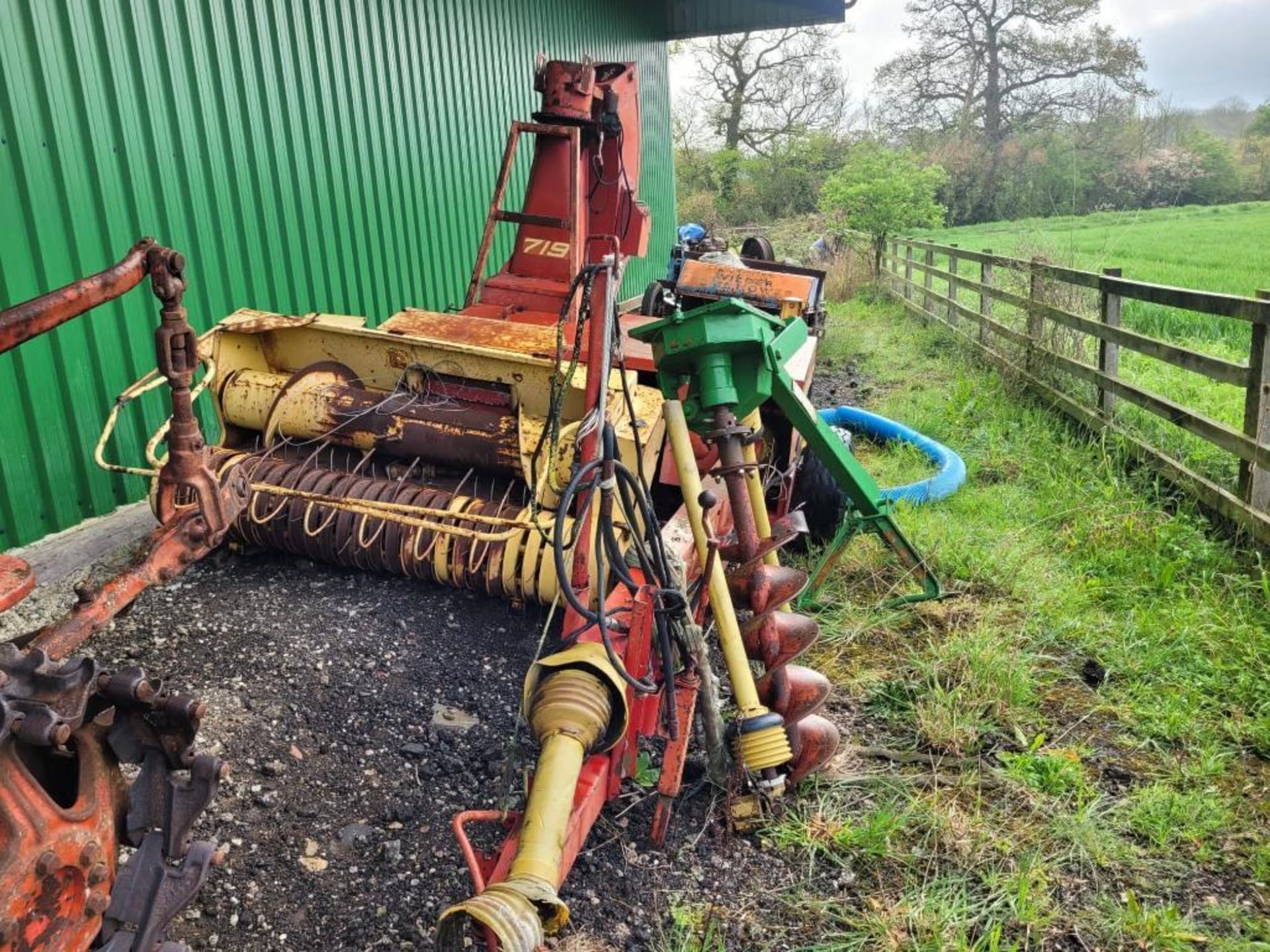 New Holland 719 trailed forage harvester. NO VAT - Image 4 of 4