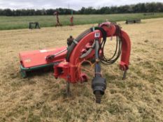 2011 Kverneland FHP 2m side offset flail mower, linkage mounted, PTO driven. Serial No: MCH0XX100918