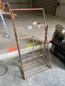 Bottle trolley frame