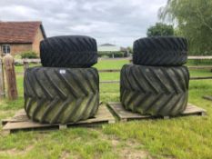 Set Terra wheels and tyres