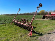 Accord coulter bar and levelling tines, 4m