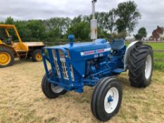 Ford 3000 2wd tractor on 14.9/13-24 wheels and tyres. Reg No: DVG 906G Hours:5649.  NO VAT