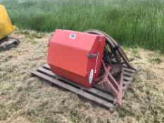 Opico Variocast 8 seeder c/w metering wheel and pipes