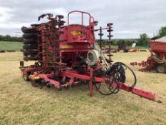 Vaderstad Rapid RDA600F 6m drill with front tines, Fenix metering. NB: Control box in office