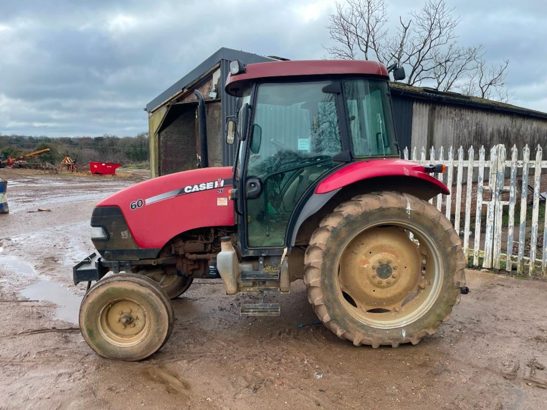 2011 Case JX60 2wd tractor with 1 manual spool on Galaxy 7.50-16 front and Michelin 12.4R36 rear whe - Image 16 of 18