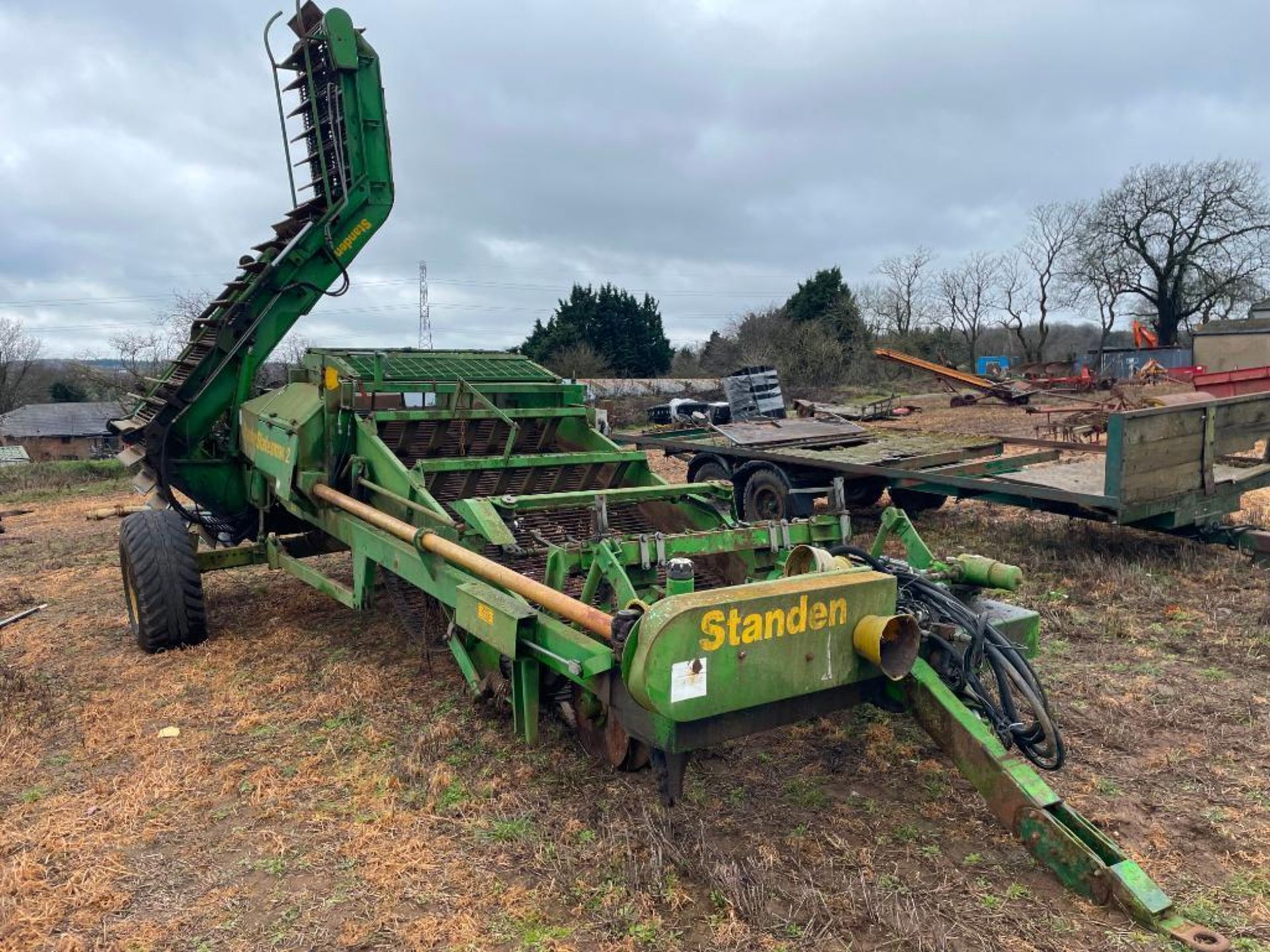 1994 Standen Statesman 2 twin row potato harvester. Serial No: 586 - Image 3 of 6