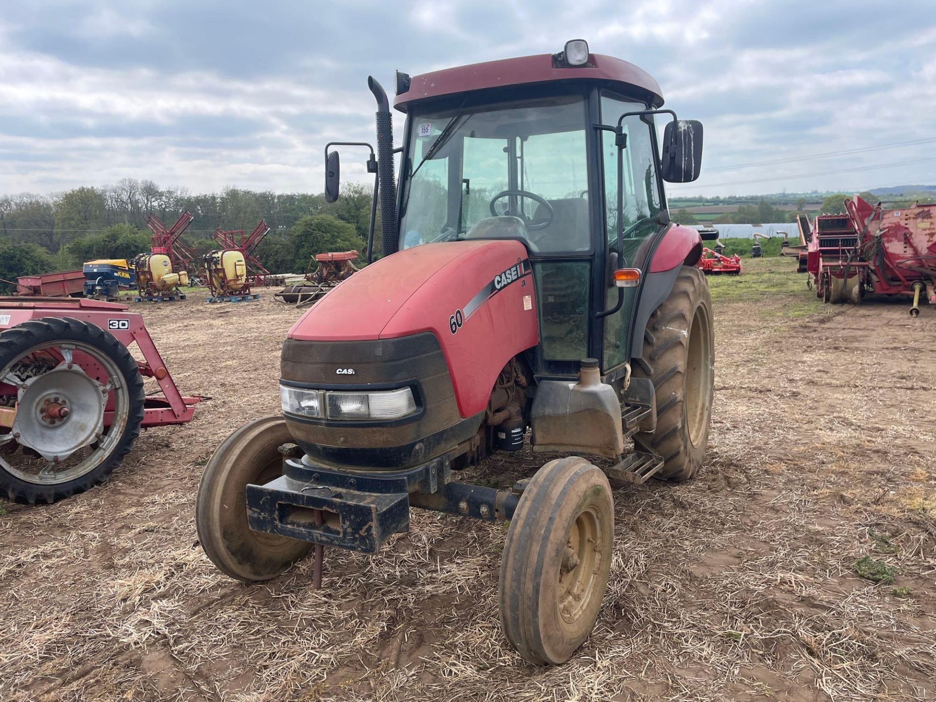 2011 Case JX60 2wd tractor with 1 manual spool on Galaxy 7.50-16 front and Michelin 12.4R36 rear whe - Image 2 of 18