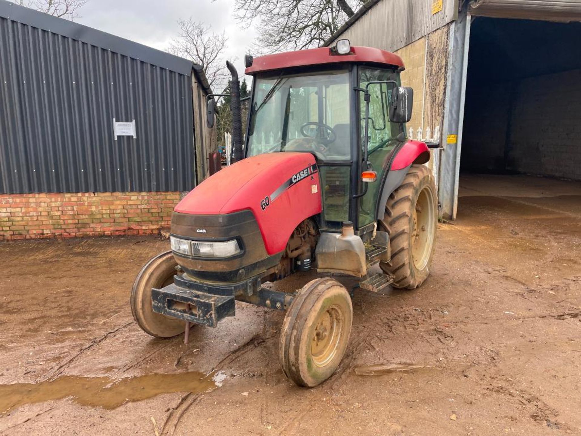 2011 Case JX60 2wd tractor with 1 manual spool on Galaxy 7.50-16 front and Michelin 12.4R36 rear whe - Image 3 of 18