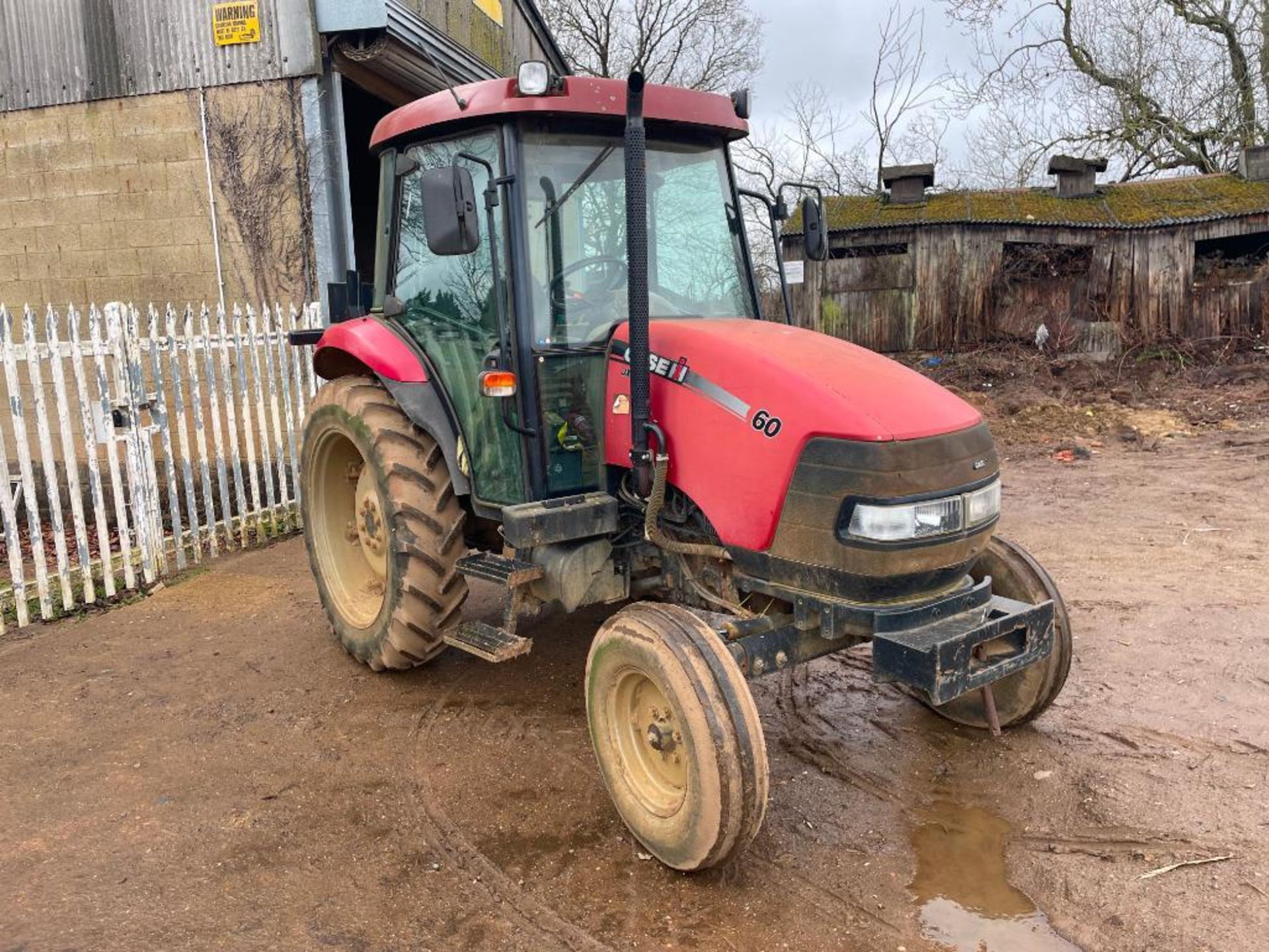 2011 Case JX60 2wd tractor with 1 manual spool on Galaxy 7.50-16 front and Michelin 12.4R36 rear whe - Image 10 of 18