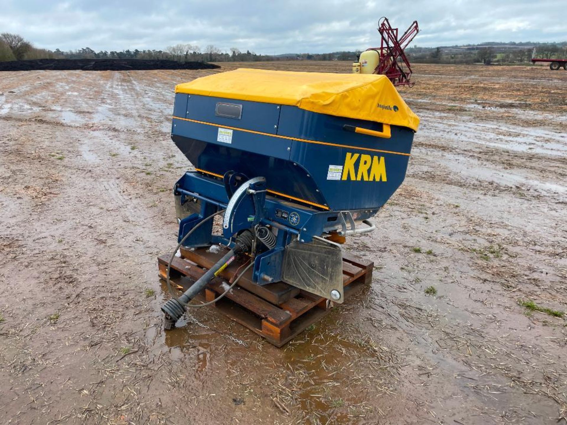 2020 KRM Bogballe L15 twin disc fertiliser spreader c/w manual. Serial No: 296 - Image 3 of 11