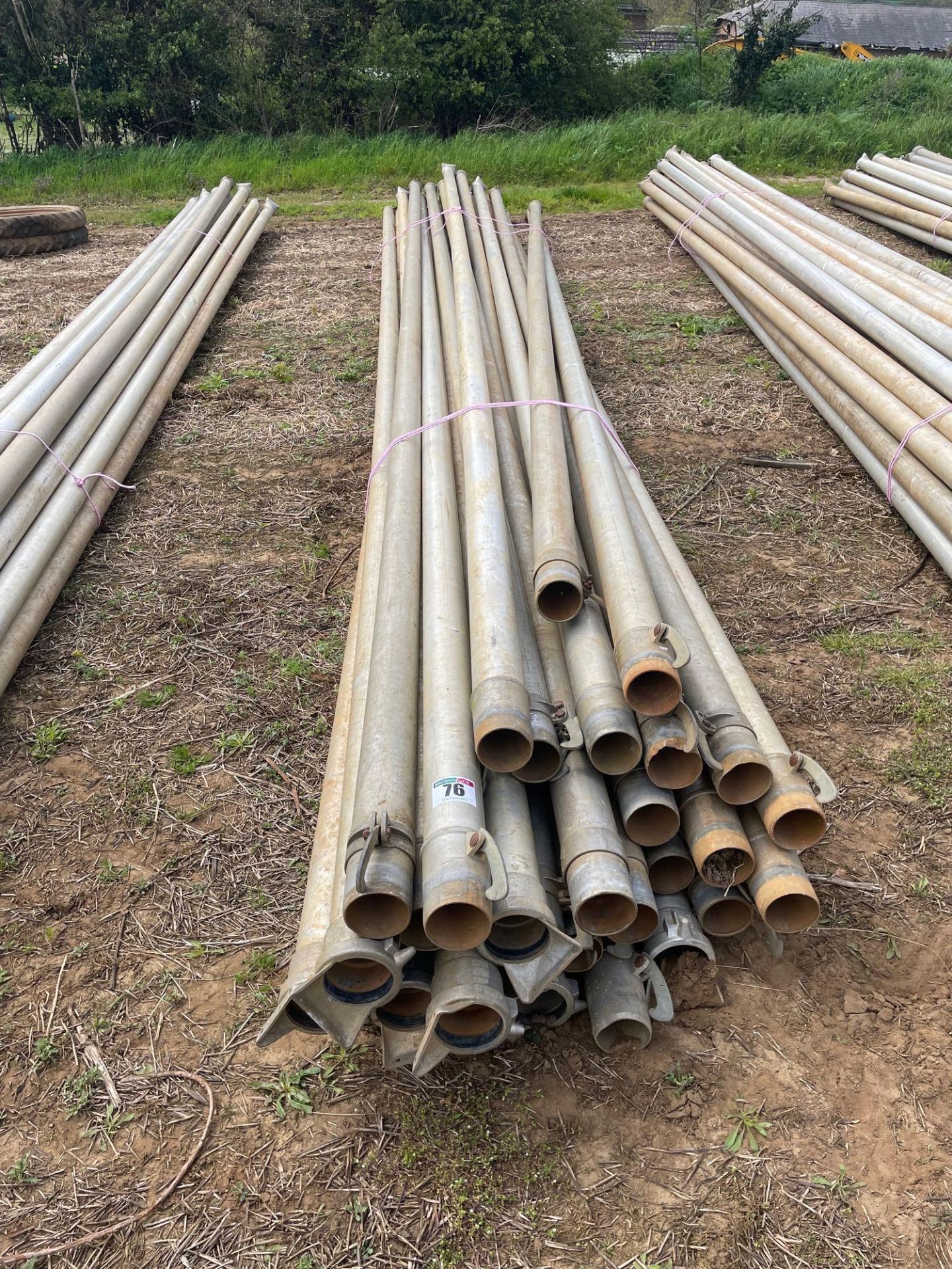 c.28No Raesa 4inch irrigation pipes