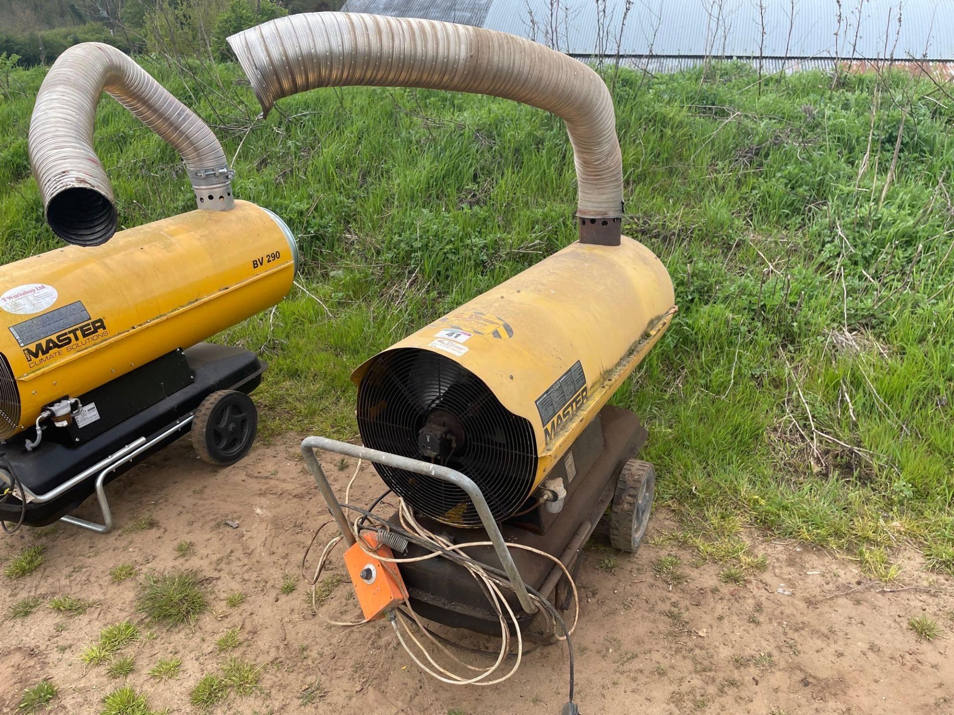 2006 Master BV290E space heater, single phase