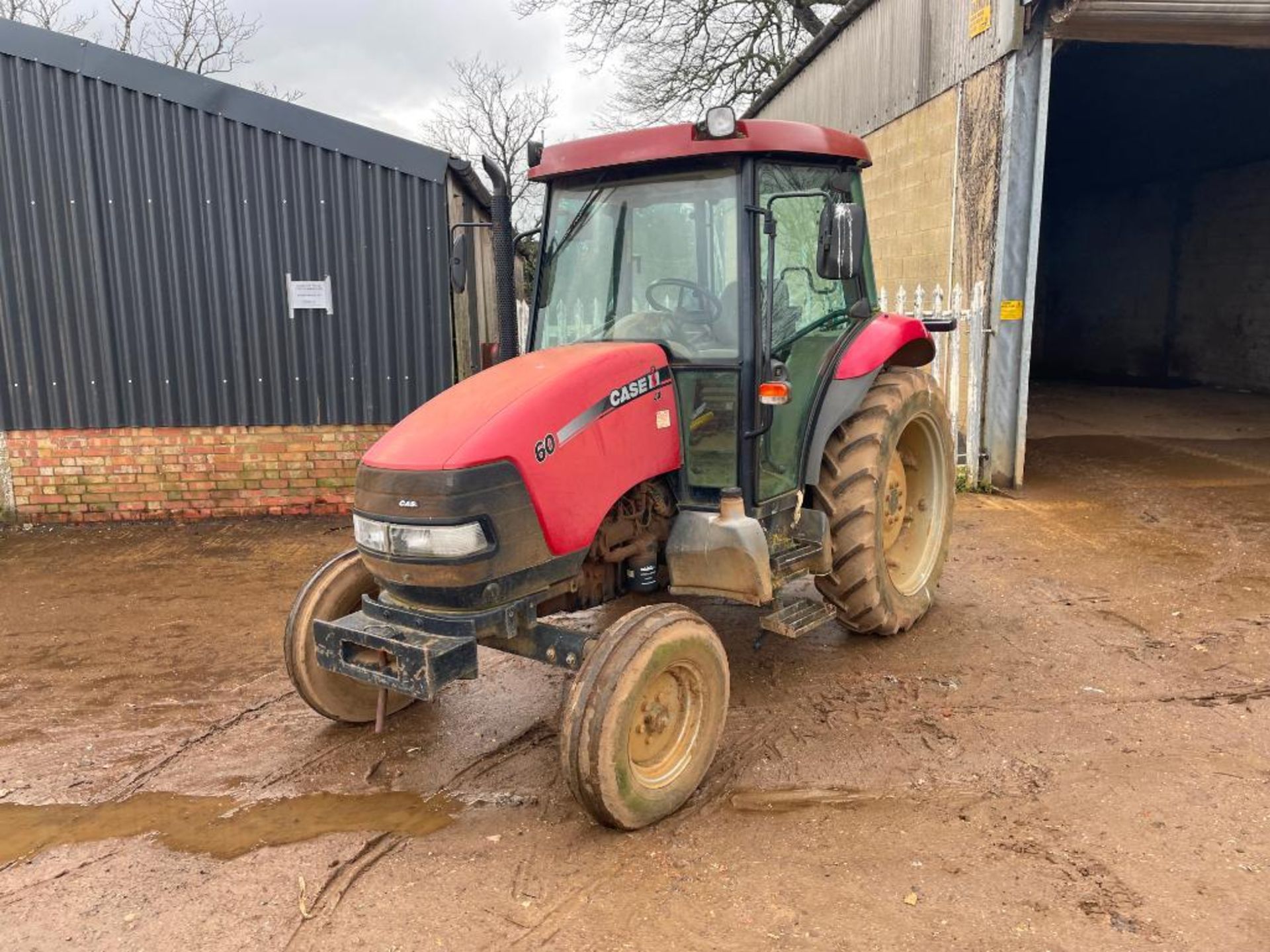 2011 Case JX60 2wd tractor with 1 manual spool on Galaxy 7.50-16 front and Michelin 12.4R36 rear whe - Image 4 of 18