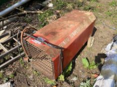 Space heater, spares or repairs