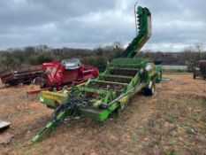 1994 Standen Statesman 2 twin row potato harvester. Serial No: 586