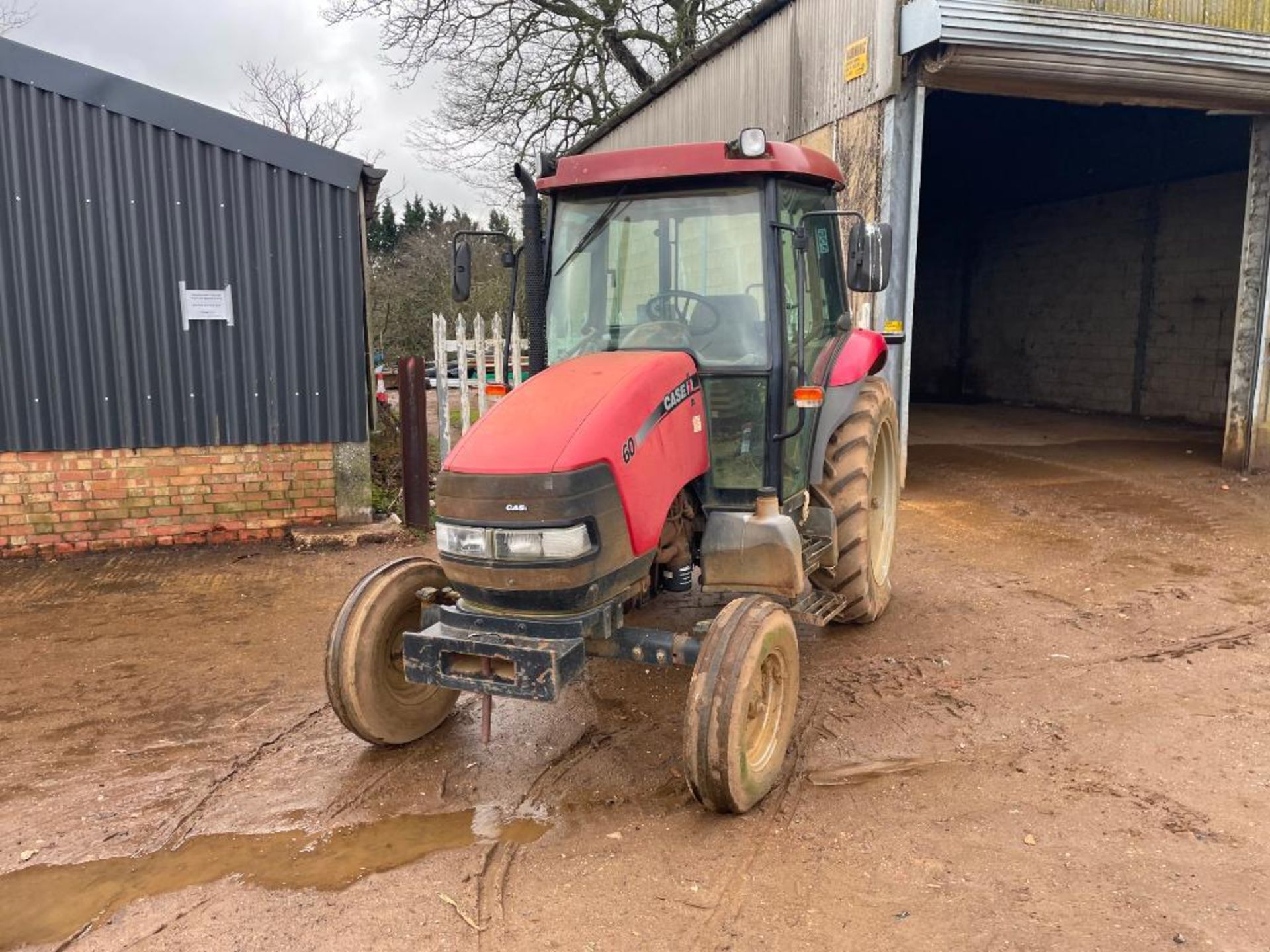 2011 Case JX60 2wd tractor with 1 manual spool on Galaxy 7.50-16 front and Michelin 12.4R36 rear whe - Image 8 of 18