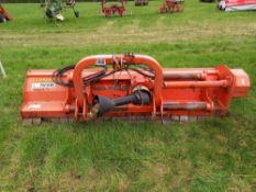 2010 Browns 250 flail topper, hydraulic off-set, 8ft cut