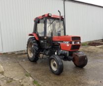 1987 Case International 785XL, 2wd, front wafer weights. Reg: E956 XTM. Hours: high hours (specific