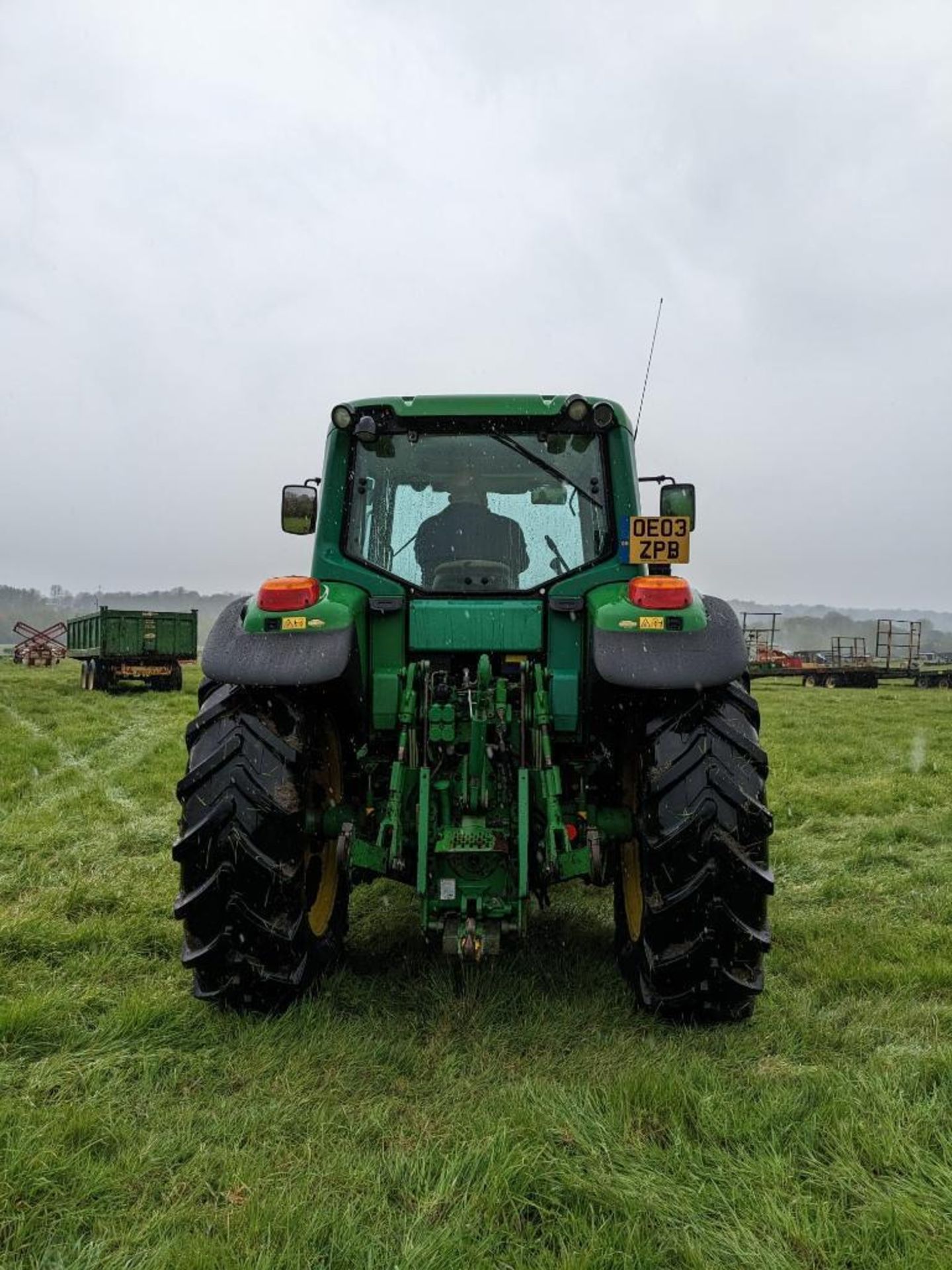 2003 John Deere 6620, 4wd, front wafer weights, 2 spools. Reg: OEO3 ZPB. Hours: 6,900 - Image 7 of 8