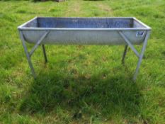 Free standing cattle trough