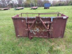 6ft, 3 point linkage transport box