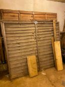 Quantity of sectional fencing