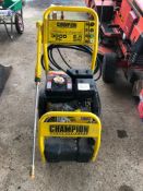 Champion pressure washer