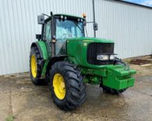 2003 John Deere 6620, 4wd, front wafer weights, 2 spools. Reg: OEO3 ZPB. Hours: 6,900