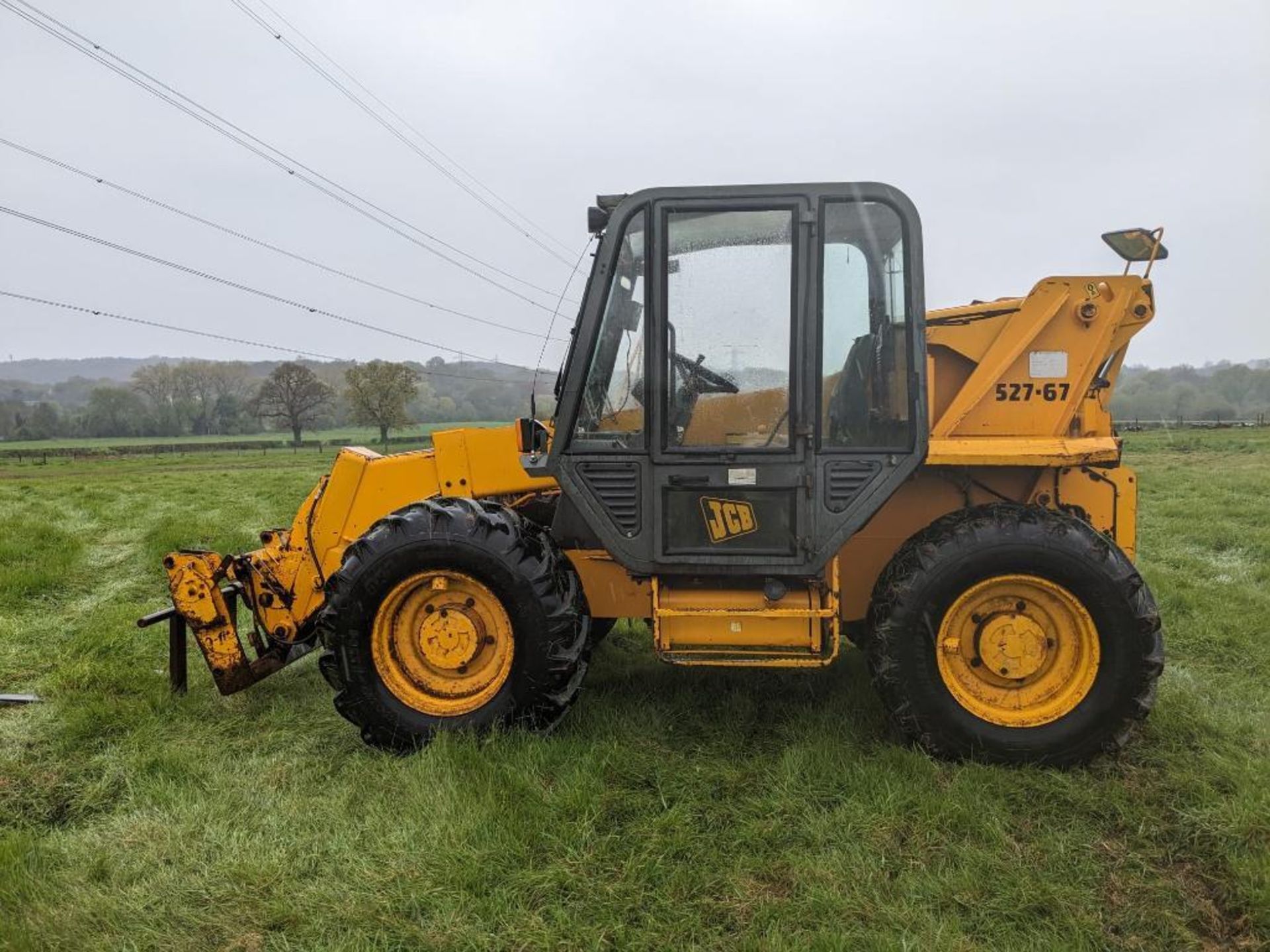 1994 JCB 527-67 Farm Special Plus Loadall, hydraulic hitch, with pallet tines. Reg: M889 ONK. Hours: - Image 7 of 7