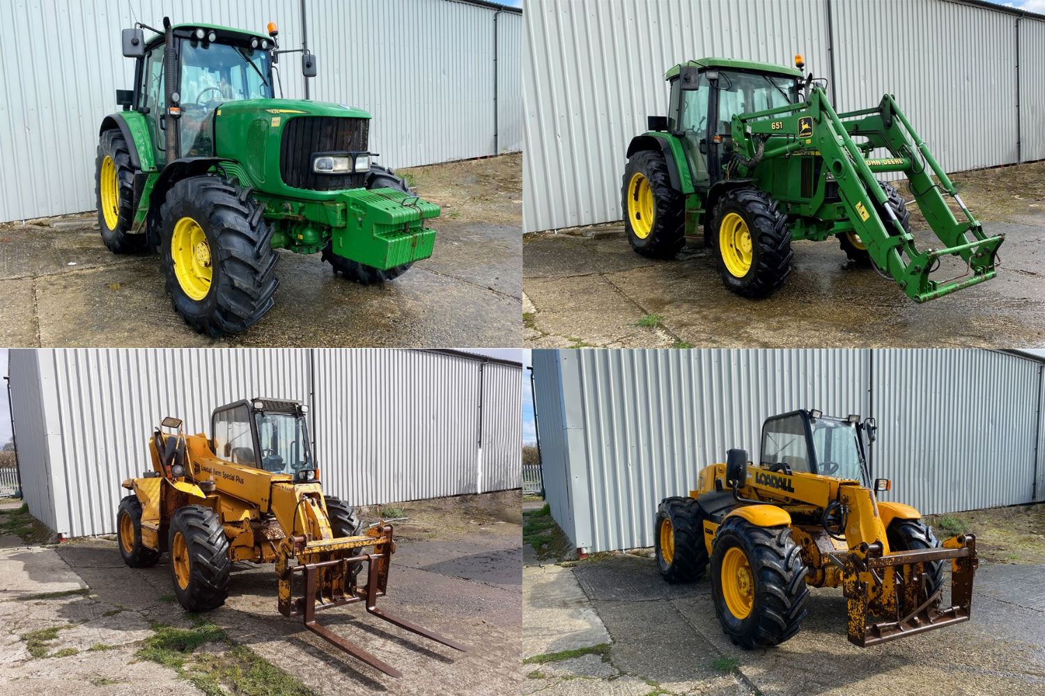 Sale by Auction of Farm Machinery, Implements and Livestock Equipment