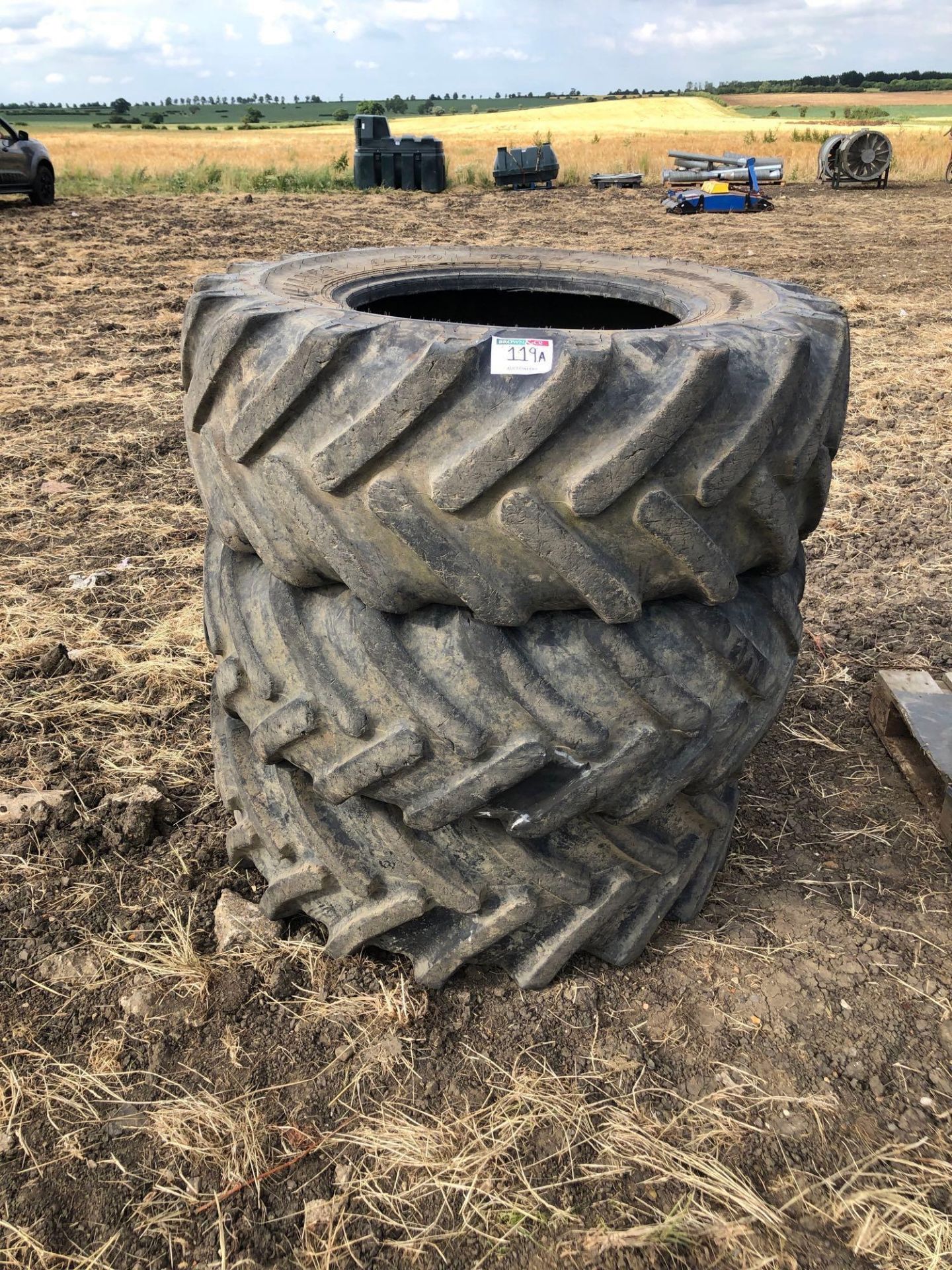 3No 17.5R24 tyres only