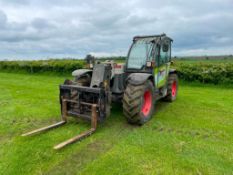 2010 Claas Scorpion 7040 plus varipower materials handler with JCB Q-fit headstock. Datatag Register