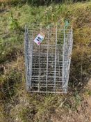 4No Galvanised hay racks