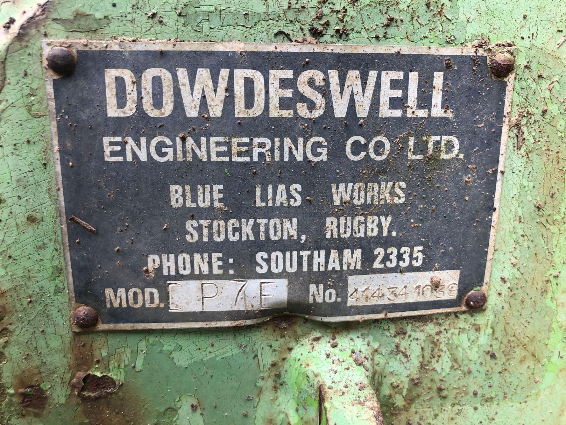 Dowdeswell DP7E 5f reversible plough with land wheel. Serial No: 414341039 - Image 4 of 4