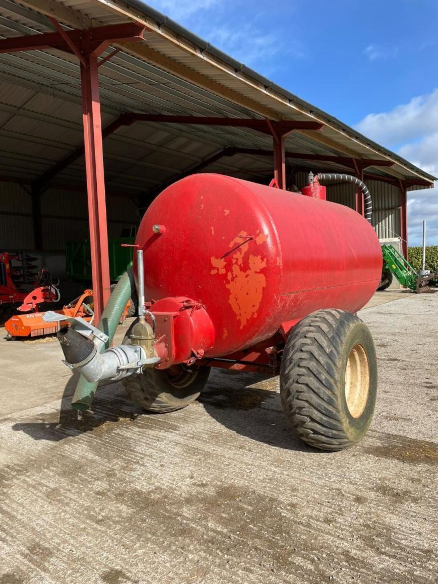 Slurry tank 5000l with suction hose and rear splash plate - Image 5 of 10