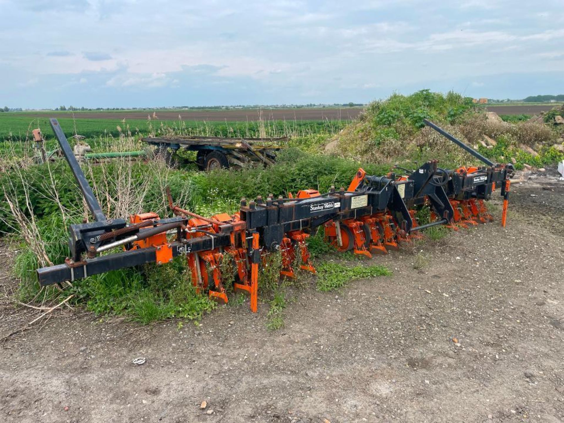 Stanhay Rallye 3bed/15row onion drill hydraulic folding, linkage mounted - Image 2 of 6