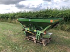 Amazone ZA-M twin disc 20m fertiliser spreader. Serial No: 59014171