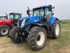 2015 New Holland T7.270 Auto Command 50Kph 4wd tractor with 4 electric spools, air brakes, cab and f