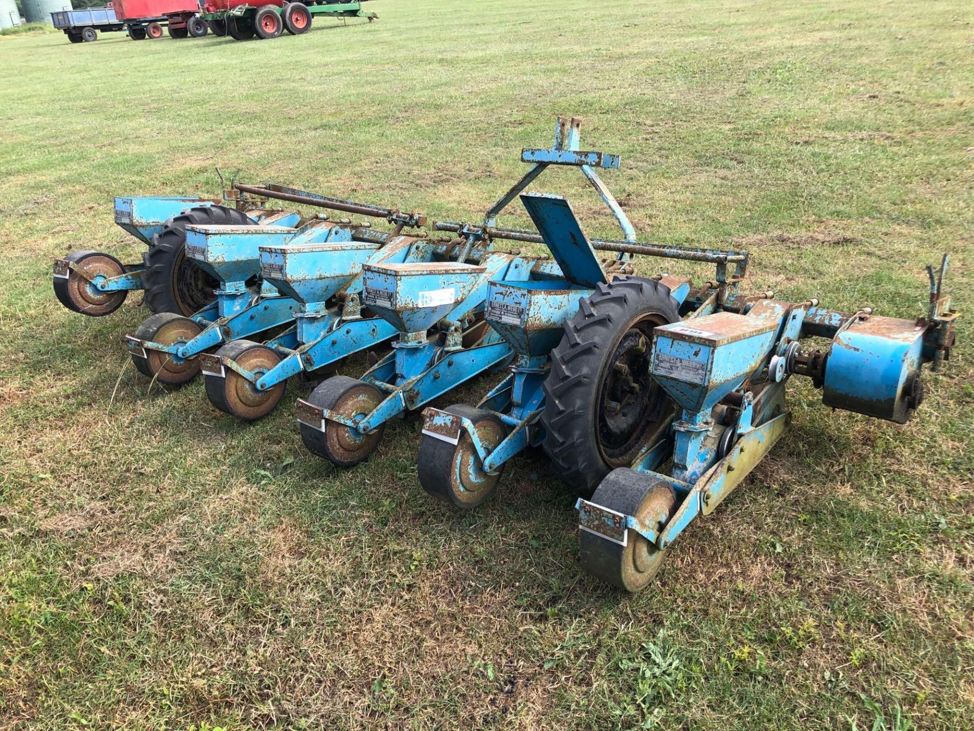 Webb 6 row sugar beet drill - Image 4 of 4