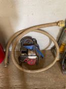 Honda petrol water pump with lay flat and suction hose