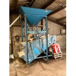 Alvan Blanch mill and mix complete with 0.5t hopper, 3 phase. Sold in situ, buyer to remove with ass