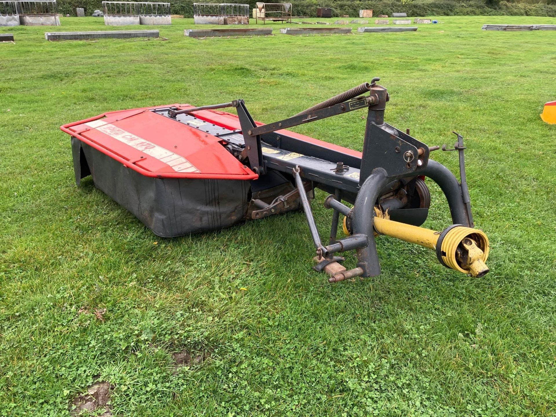PZ Greenland CM170 twin drum mower, linkage mounted. Serial No: GT181766 NB: Manual in Office - Image 3 of 10